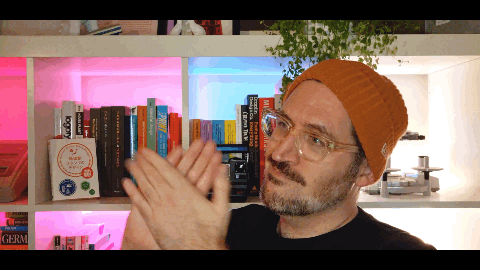 Me, clapping endlessly